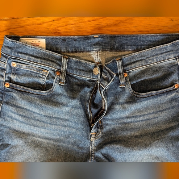 Gap denim Skinny Capri size 16 - Picture 2 of 4